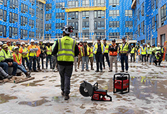 JRM Construction Management holds safety week demonstrations
